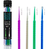 Los mejores  - Juego de 20 botes de pintura King Kong State ® L con 4 tamaños de 1-0 mm hasta 2-5 mm de L- superfino- fino- regular y…